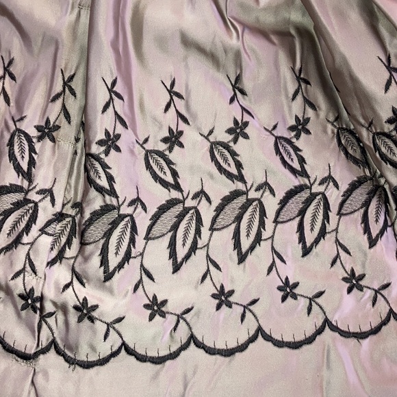 A. Hackman Furs VTG Mink Fur Coat With Beautiful Embroidered Stitching Inside - Picture 11 of 13